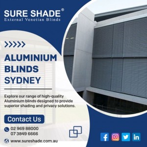 Aluminium blinds