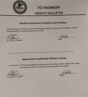 The FCI Thomson Loved Ones Coalition — 275 families demanding truth, oversight, and justice.