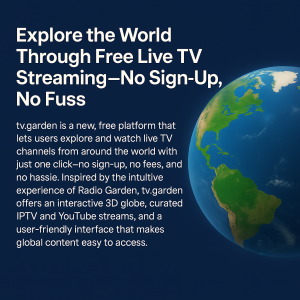Dutch Startup tv.garden Offers Free, Unfiltered Access to Global TV, Bypassing Western Media Gatekeepers