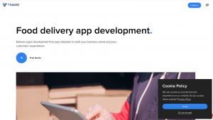 TOP 5 companies developing food delivery apps