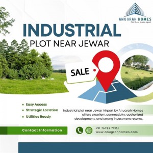industrial plot near jewar airport