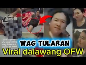 [4K]Dalawang OFW Viral Sa Abroad Alaga Pinatikim ng Bembang