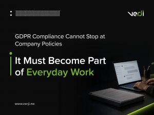 Verji GDPR Everyday Work